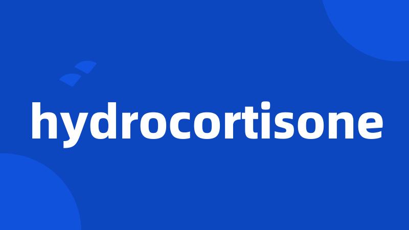 hydrocortisone