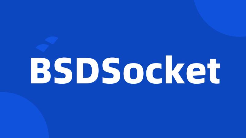 BSDSocket