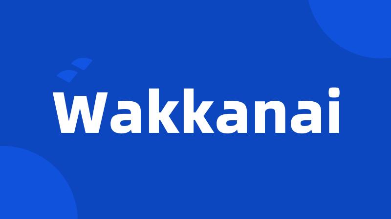 Wakkanai