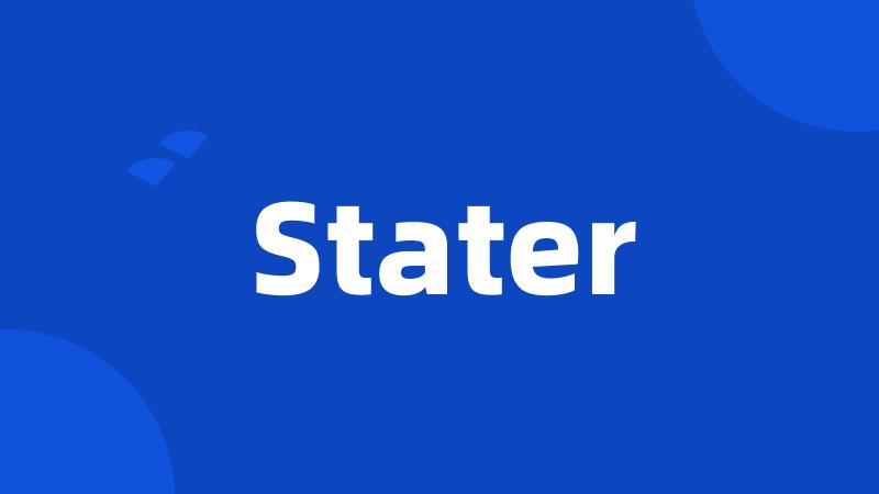 Stater