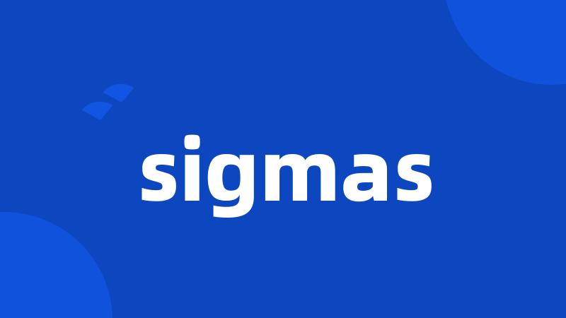 sigmas