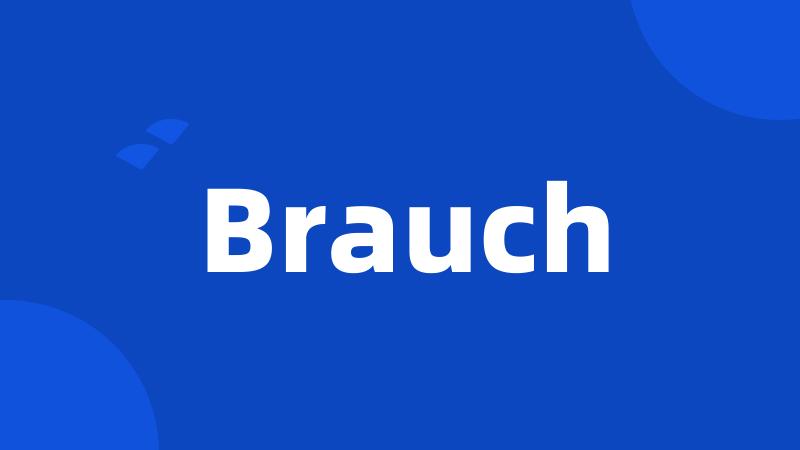 Brauch