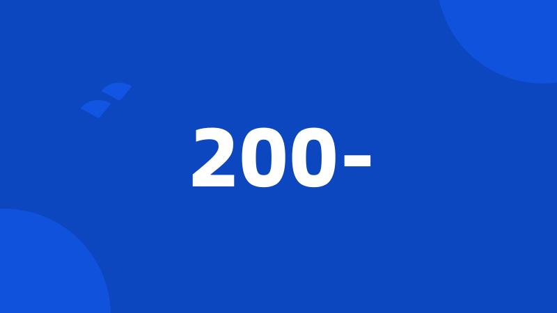 200-