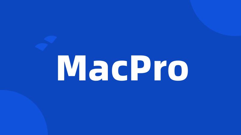 MacPro