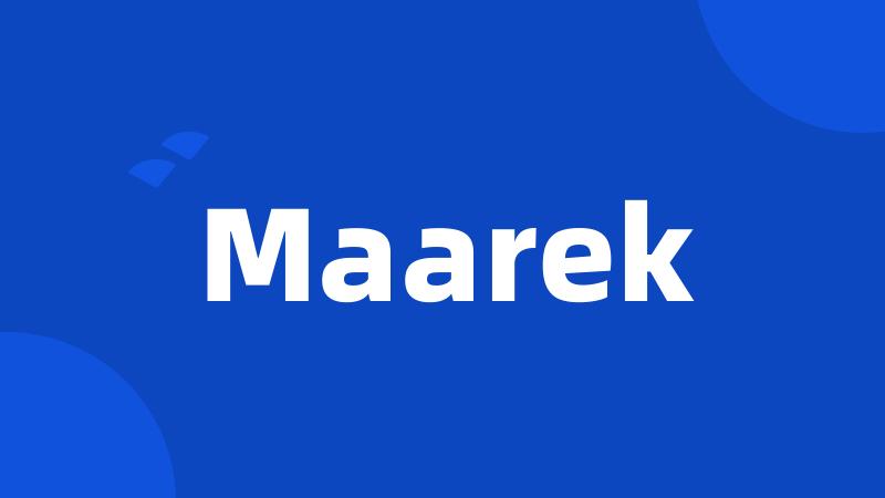 Maarek