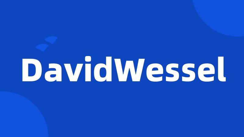 DavidWessel