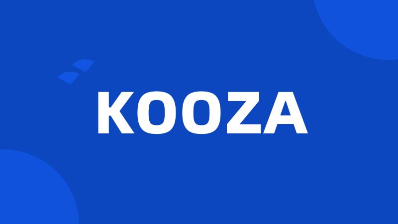 KOOZA