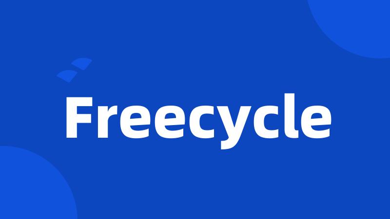 Freecycle