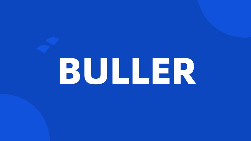 BULLER