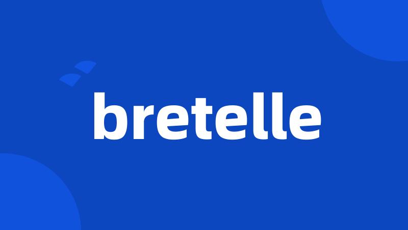 bretelle