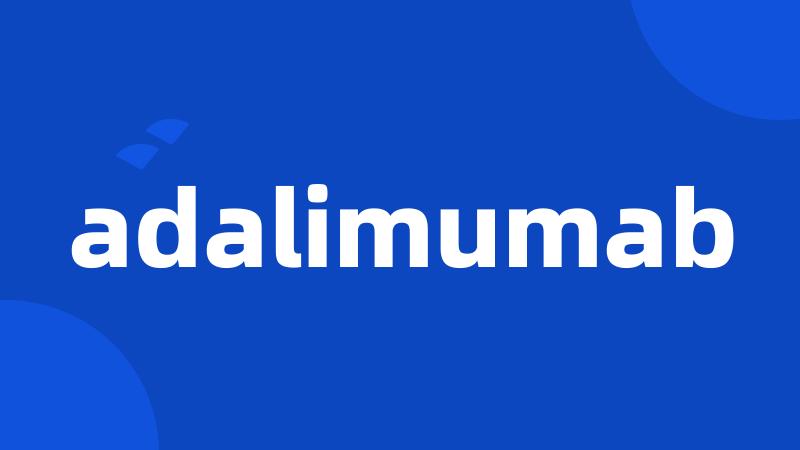 adalimumab