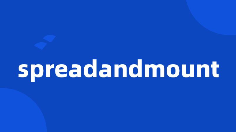 spreadandmount