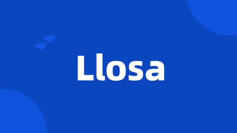 Llosa