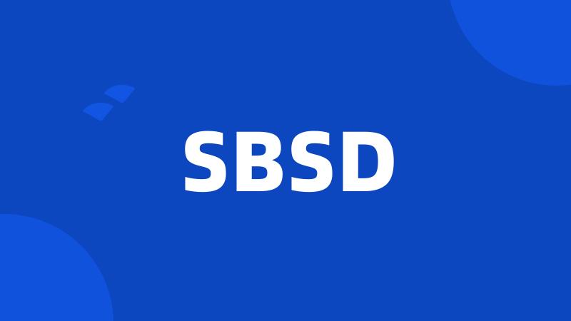 SBSD