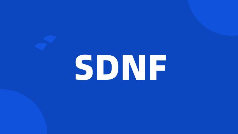 SDNF