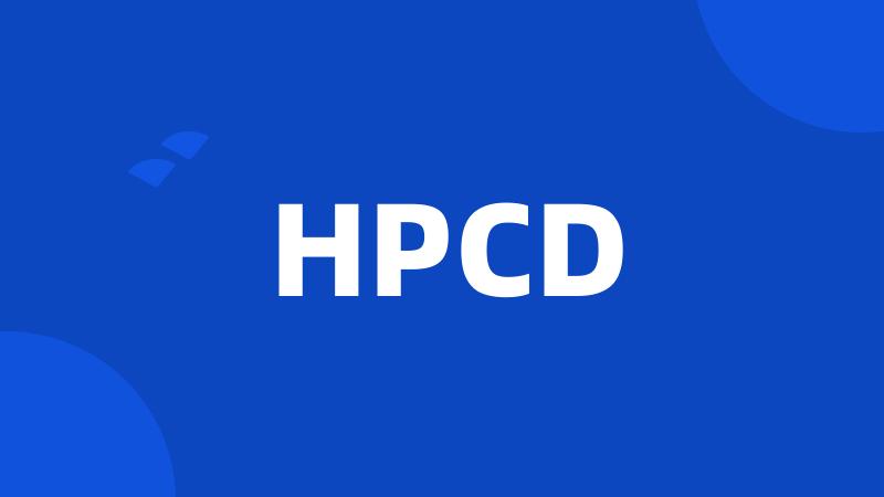 HPCD