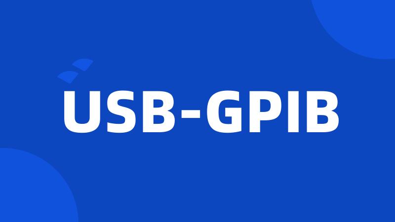 USB-GPIB