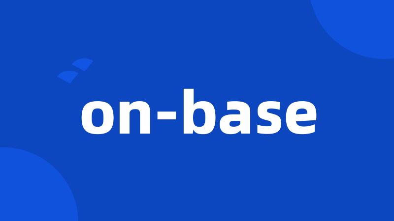 on-base