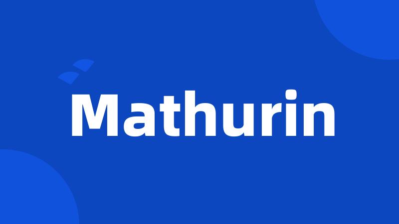 Mathurin