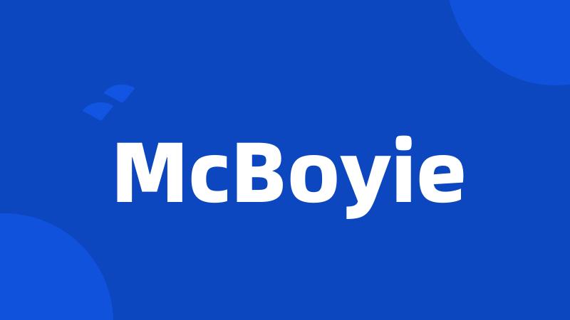 McBoyie