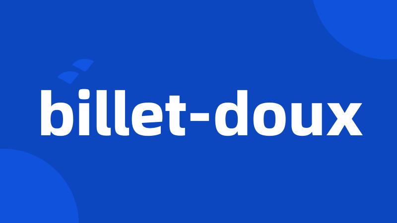 billet-doux