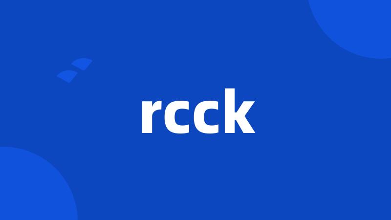 rcck