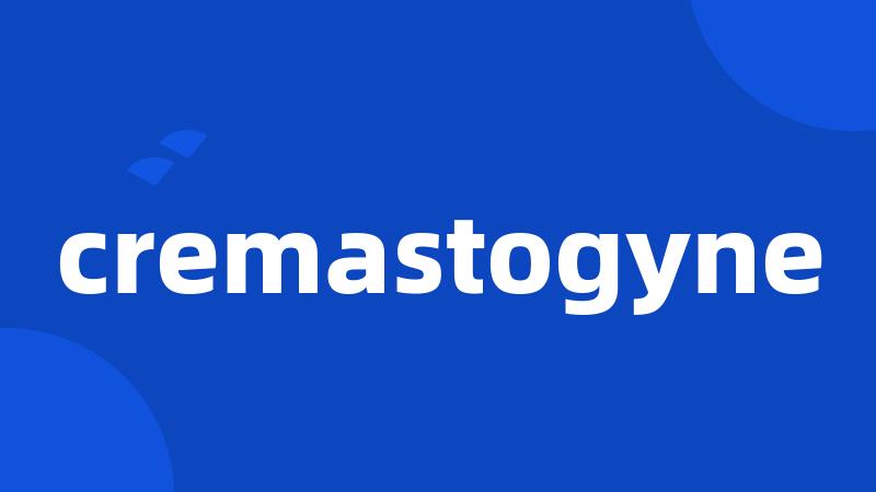 cremastogyne