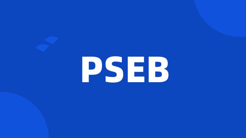 PSEB