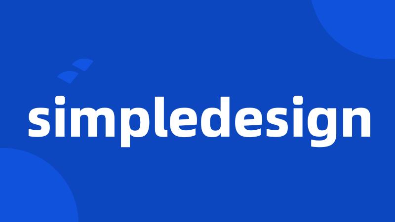 simpledesign