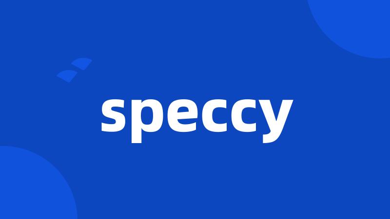 speccy