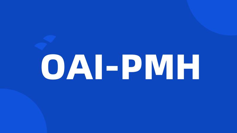 OAI-PMH