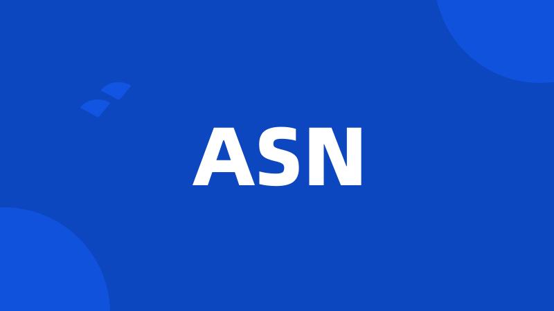 ASN