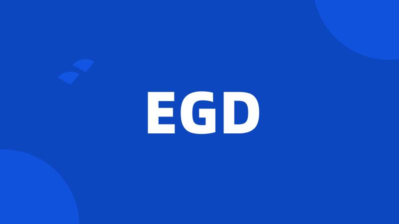 EGD