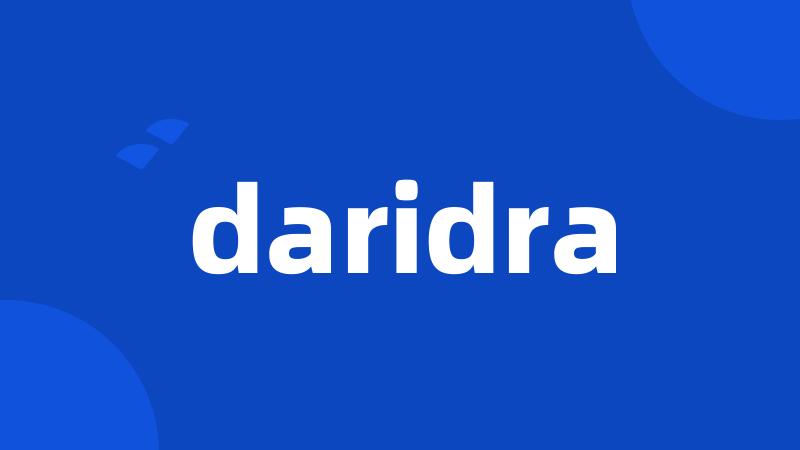 daridra