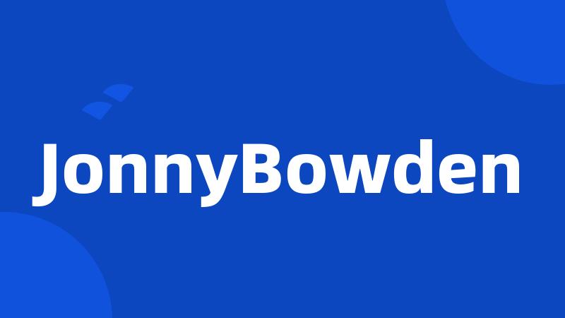 JonnyBowden