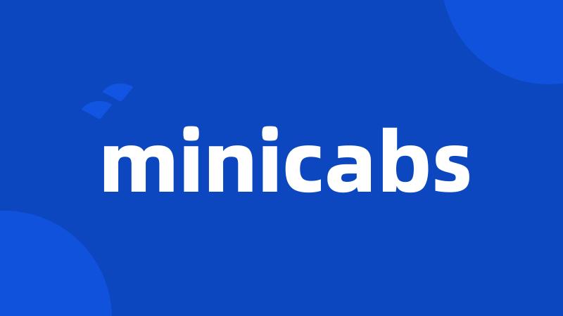 minicabs