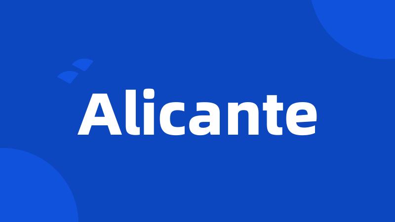 Alicante