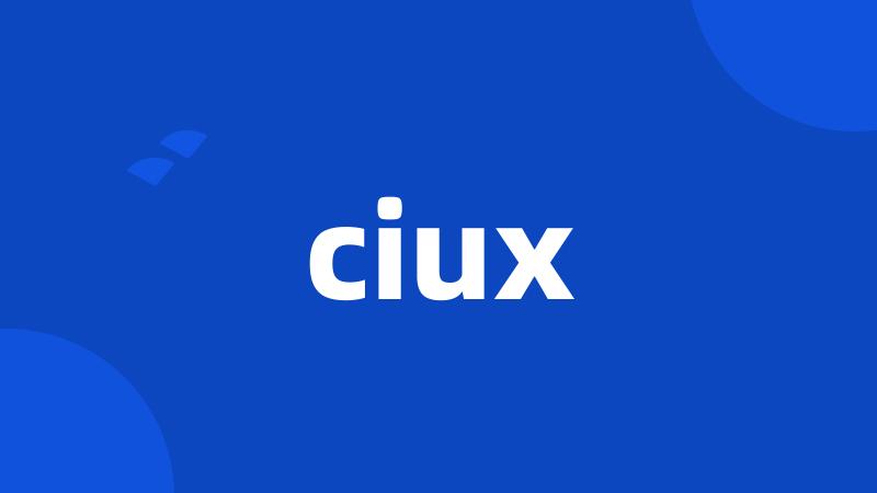 ciux