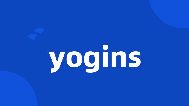 yogins