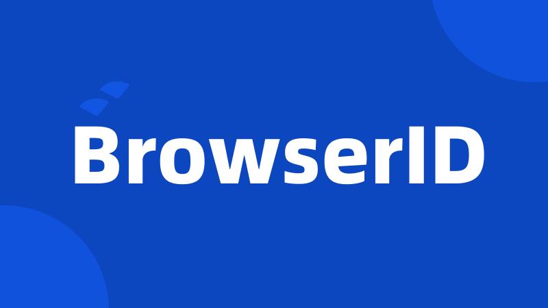 BrowserID