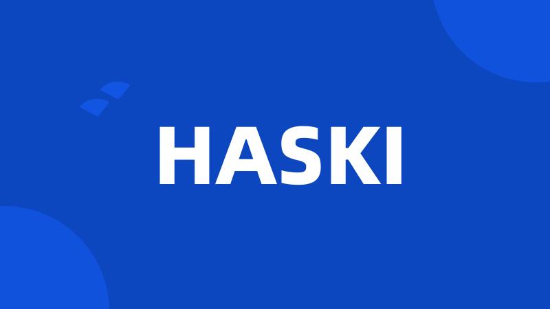 HASKI