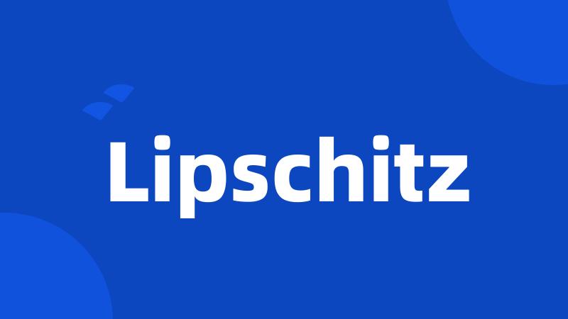 Lipschitz