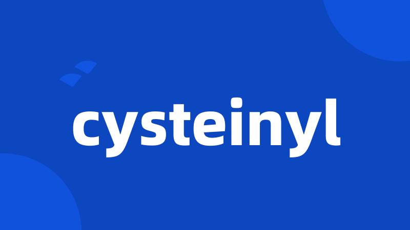 cysteinyl