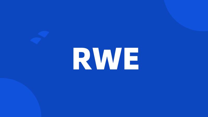 RWE