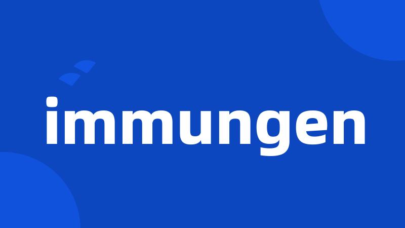 immungen