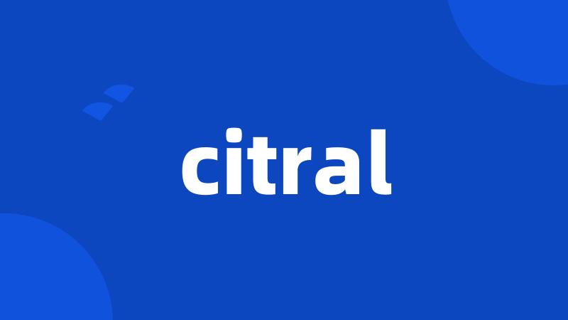 citral