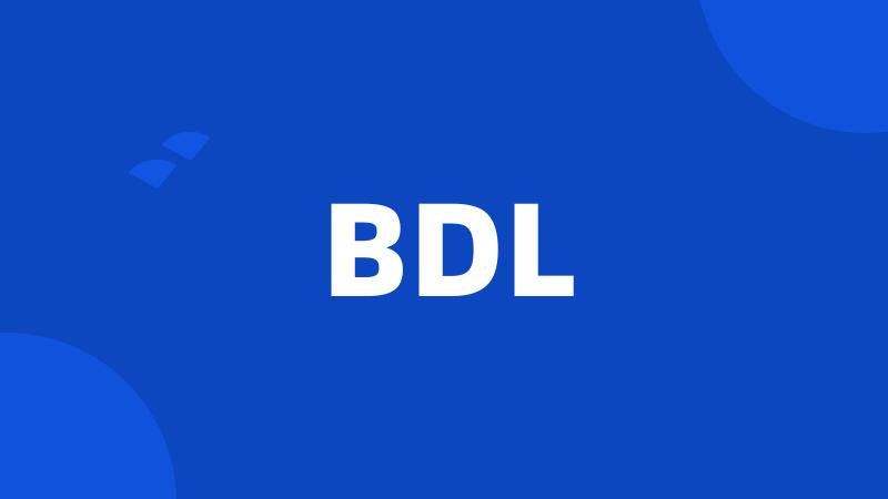 BDL