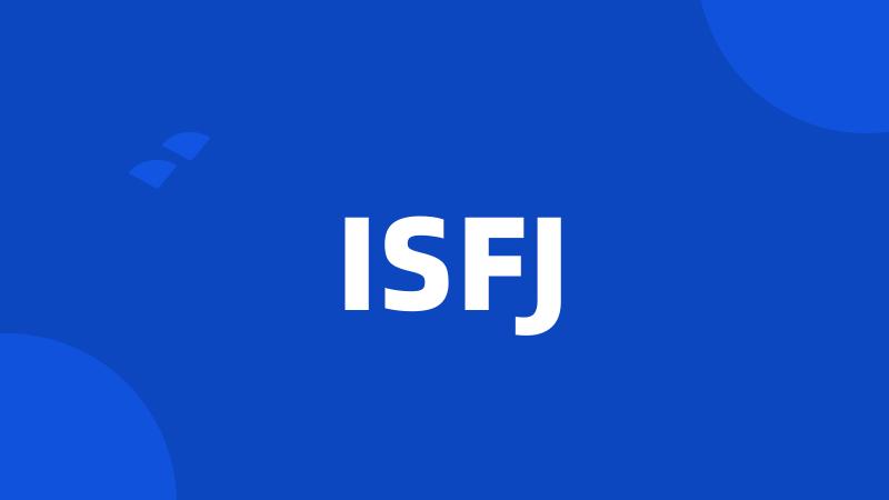 ISFJ