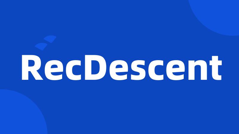 RecDescent