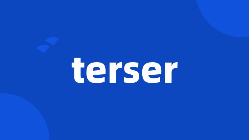 terser